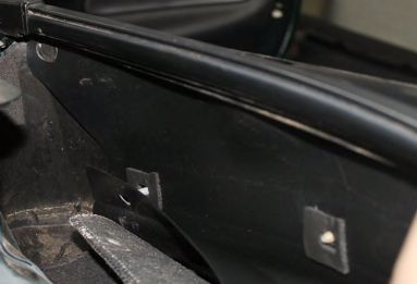 Mazda MX 5 Wasserrinne Mazda MX 5 Wasserrinne